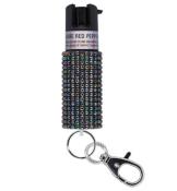 SBKRJBK -  Pepper Spray  Strass avec Porte-Cls  Libration Rapide SABRE RED