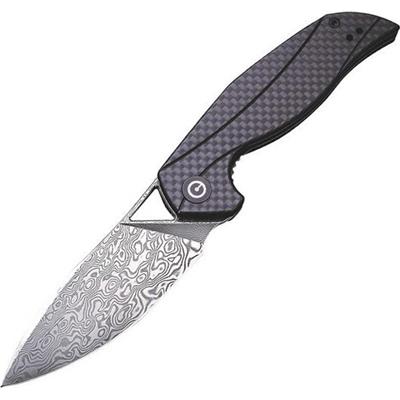 C903DS - Couteau CIVIVI Anthropos Damas Noir/Noir avec Clip