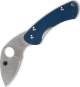 C141GPCBL - Couteau SPYDERCO Balance CPM SPY27 Bleu Sprint Run