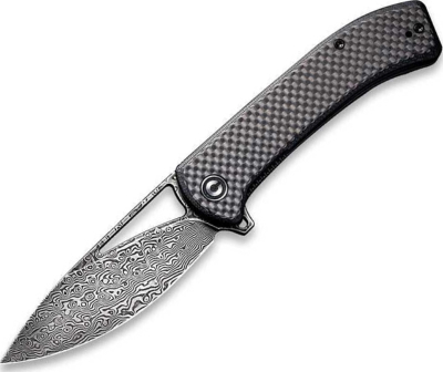 C2024DS1 - Couteau CIVIVI Riffle G10 Noir/Fibre de Carbone