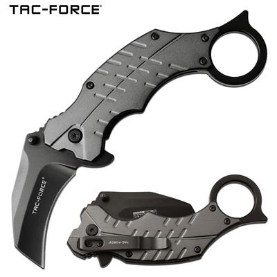 TF1020GY - Couteau TAC FORCE Linerlock A/O Gray