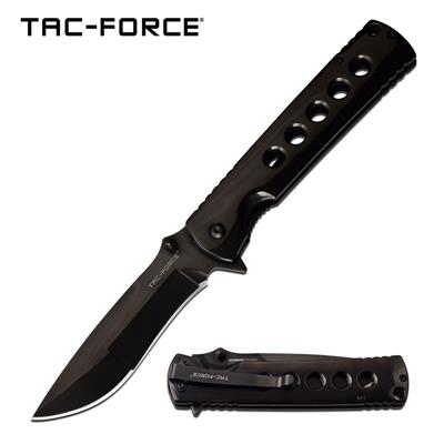 TF973BK - Couteau TAC FORCE Linerlock A/O Black