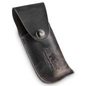 301GM - Etui Cuir Anthracite pour Couteau OLD BEAR Taille L/XL 