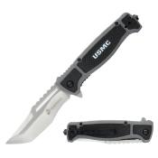 MA3005GY - Couteau USMC Ouverture Assiste Gris