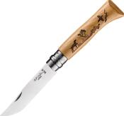 OP002335 - Couteau OPINEL N8 VRI Animalia Chien