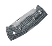 H2002763 - Couteau HELLE Berget Denim Canvas Micarta  