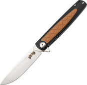 HE53037 - Couteau HERBERTZ Slection G10 Noir/Marron 11,5 cm D2