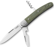 JK3CVG - Couteau LIONSTEEL Jack 3 Pi�ces Micarta Vert