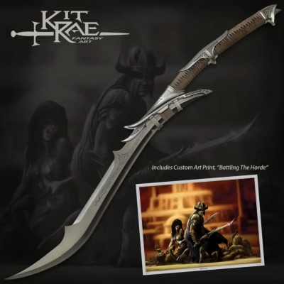 KR0076 - Epée Swords of the Ancients - Mithrodin Dark Edition Sword KIT RAE