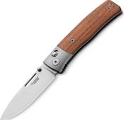NN2.ST - Couteau LION STEEL Nini Bois de Santos Mitre Titanium  