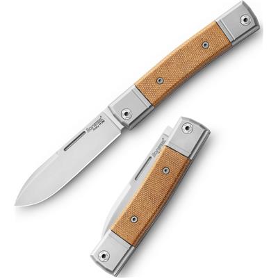 BM2CVN - Couteau LION STEEL BM2 bestMAN Micarta Naturel