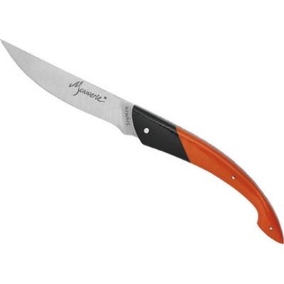 11401 - Couteau LE MONNERIE G10 Noir/Orange
