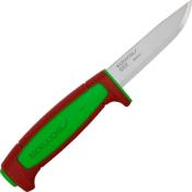 MO14281 - Couteau MORAKNIV Basic 511 Vert/Rouge Carbone Ed. Limite 2024 