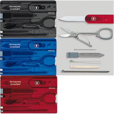 0.7100.T - Swisscard VICTORINOX Rouge Bleu ou Noir