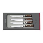 7.7240.4 - Set de 4 Couteaux Steak VICTORINOX Forg 12 cm Erable