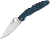 C07FP4K390 - Couteau SPYDERCO Police 4 Lightweight K390 Bleu