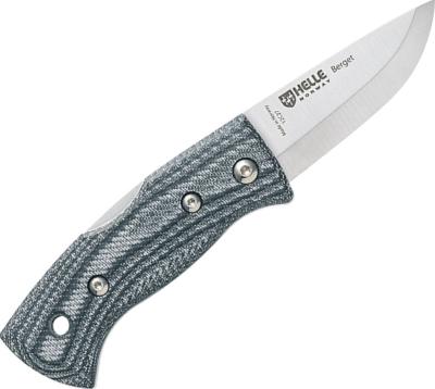 H2002763 - Couteau HELLE Berget Denim Canvas Micarta  