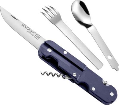 TB0133 - Couteau Multifonctions TB OUTDOOR Bivouac Bleu Marine Nationale