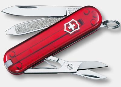 0.6223.T - Couteau VICTORINOX Classic SD Red Tranlucide