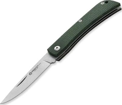 MAS163MV - Couteau MASERIN Scout Micarta Vert