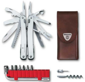 3.0235.L - Outil Multifonctions VICTORINOX Swisstool Spirit X Plus et Etui Cuir