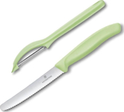 6.7116.21L42 - Set 2 Pices VICTORINOX Swissclassic Vert Acidul