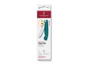 6.7834.FC1 - Couteau Office Pliant VICTORINOX Swissclassic 11 cm Vert à Dents 