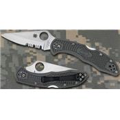 C11PSFG - Couteau SPYDERCO Delica 4 Foliage Green