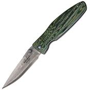 MC184D - Couteau MCUSTA Rikyu Micarta Vert Damas