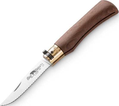 337L - Couteau OLD BEAR Noyer à Dents Taille L