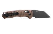 BEN2950BK-1 - Couteau BENCHMADE Partial Auto Immunity Burnt Bronze