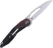 CR5702 - Couteau CRKT Nucleus Red & Black