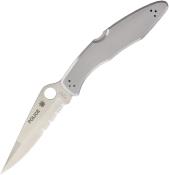 C07PS - Couteau SPYDERCO Police Model Semi-Dent