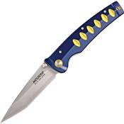 MC42C - Couteau MCUSTA Katana Aluminium bleu jaune