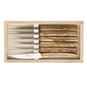 3240 - COFFRET 6 COUTEAUX LE THIERS STEAK CLAUDE DOZORME OLIVIER