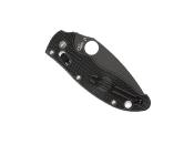 C101PBBK2 - Couteau SPYDERCO Mani 2 FRCP Black/Black Blade