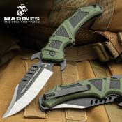 UC3622OD - Couteau UNITED CUTLERY USMC OD Desert OPS