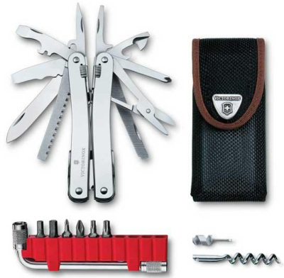 3.0235.N - Outil Multifonctions VICTORINOX Swisstool Spirit X Plus et Etui Nylon