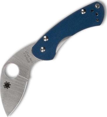 C141GPCBL - Couteau SPYDERCO Balance CPM SPY27 Bleu Sprint Run