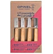 OP002163 - Coffret 4 Couteaux OPINEL Les Essentiels Olivier