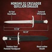 UC3430D2 - Dague Honshu Crusader Quillon Dagger UNITED CUTLERY D2 