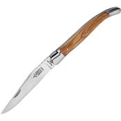 GD3312 - Couteau Laguiole G DAVID Olivier Mitres Inox Mat 12 cm