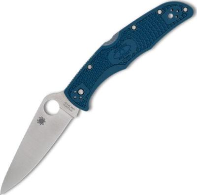 C10PCBL - Couteau SPYDERCO Endura 4 CPM SPY27 Bleu