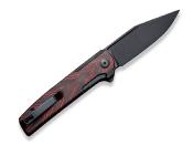 C20041C1 - Couteau CIVIVI Cachet G10 Rouge Noir Blackwash