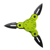 PPFTS2 - Etoile à Lancer / Shuriken Pliante PERFECT POINT Vert
