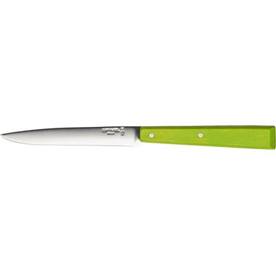 OP001586 - Couteau de Table OPINEL N°125 Bon Appétit Vert Pomme
