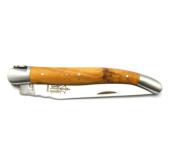 GD6412 - Couteau Laguiole G.DAVID 1P. Forgé Guilloché Genevrier 12 cm Mat