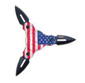 PPFTS9 - Etoile à Lancer / Shuriken Pliante PERFECT POINT American Flag 