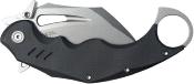 KUB261A - Couteau KUBEY Wrath Karambit Linerlock Black