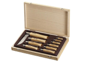 OP001311 - Coffret Bois de 10 Couteaux OPINEL Inox N2 au N12